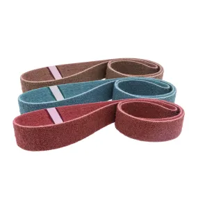 1-1/8" x 21" Surface Conditioning Belts (Non-Woven), 10 PACK