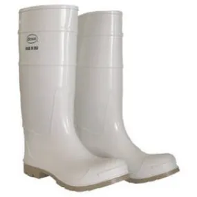 16-Inch Waterproof White Boot, Size 8