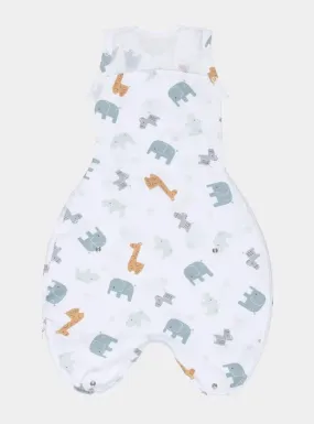 2.5 Tog Swaddle to Sleep Bag - Animal Safari