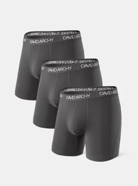 3 Packs Quick Dry Breathable Boxer Briefs