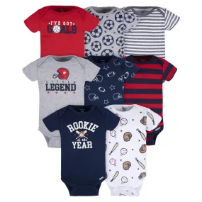 8-Pack Baby Boys All Star Onesies® Bodysuits