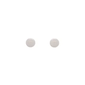 9ct Yellow Gold Silver Infused Pearl Stud Earring