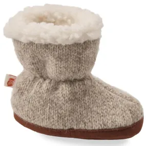 Acorn Kids' Slippers - Easy Bootie, Grey Ragg Wool, TXL | A10157ACKTXL