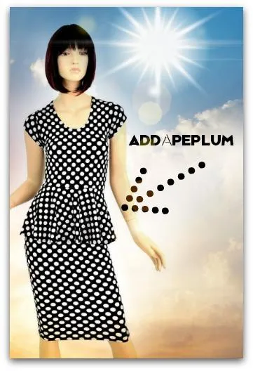 Add a Peplum