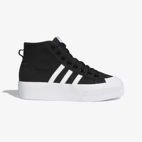 Adidas Originals | WMN'S NIZZA PLATFORM MID  { BLACK