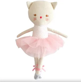 Alimrose Odette Kitty Ballerina Spot Pink