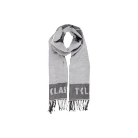 Alviero Martini Prima Classe Gray Viscose Scarf