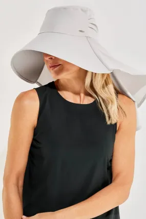 Anastasia Elegant Full Coverage Hat | Stone Grey