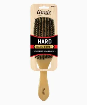 Annie Reinforced Boar Bristle Hard Wave Hair Brush 2063