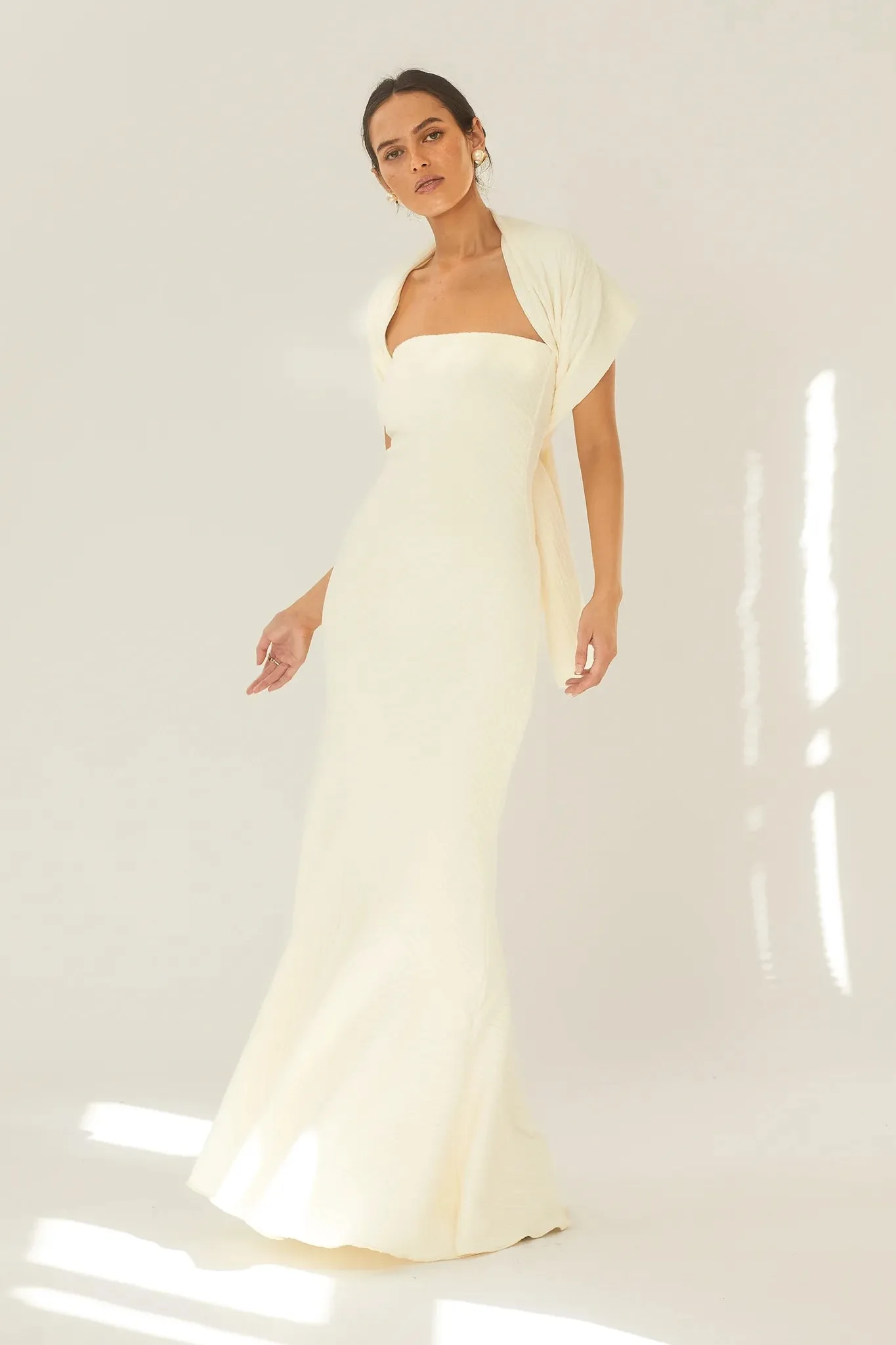 Arcina Ori Juliana Dress (Ivory)