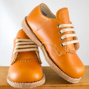 Artie Saddle Shoe in Tan