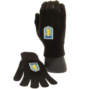 Aston Villa FC Junior Knitted Gloves