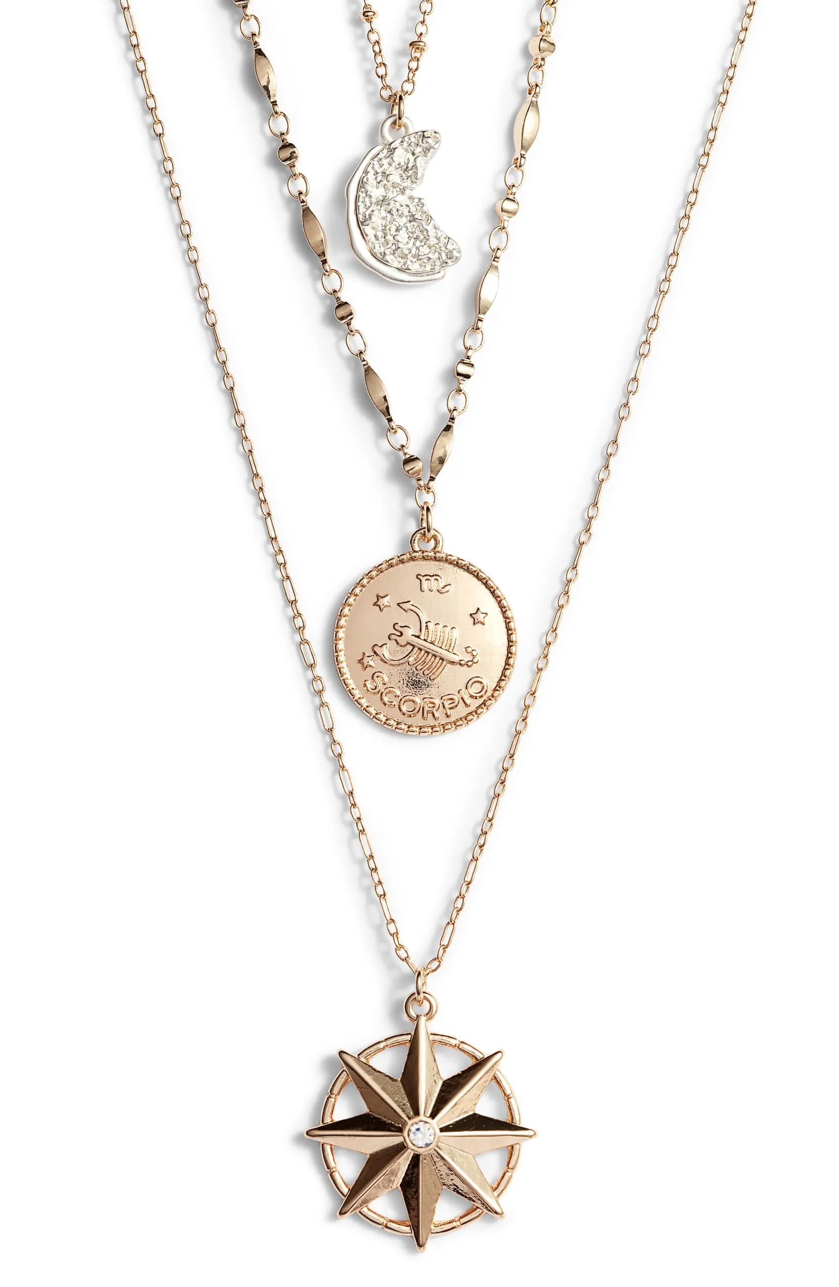 Astrological Charm Necklace - Scorpio