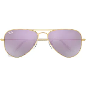 Aviator Junior - Gold/Lillac Mirror