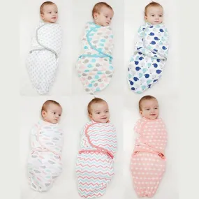 Baby Cotton Soft Swaddle Wrap Blanket Sleep Sacks