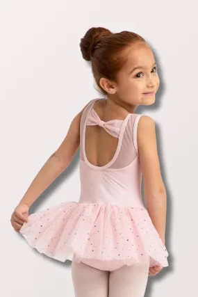 Back Keyhole Tutu Dress - Pink