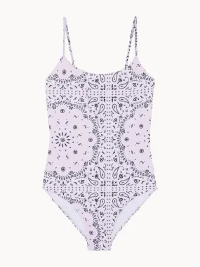 Bandana printed swimwear monokini