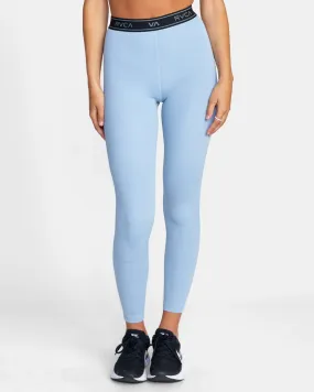 Base Workout Leggings - Muted Blue