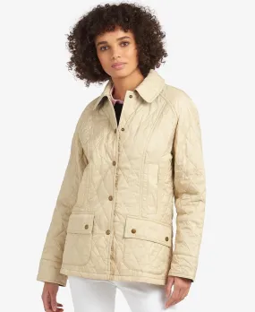 Beadnell Quilted Jacket (Pearl)