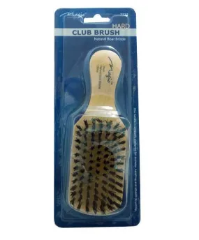 Bee Sales Magic Collection Natural Boar Bristle Hard Club Brush 7722