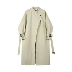 Belted Cuffs Trench Coat