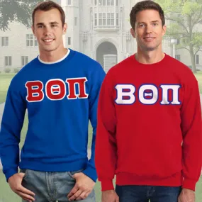 Beta Theta Pi 9oz. Crewneck Sweatshirt, 2-Pack Bundle Deal - G120 - TWILL