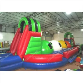 Big Ball Inflatable Sports Games Football Childrens Bouncy Castle