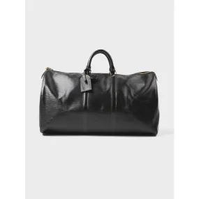 Black Epi Leather 55 Bag