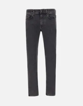 Black Skinny Fit Five Pockets Jeans