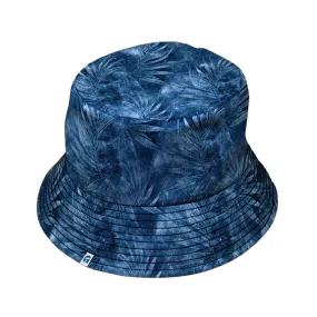 Blue Grey Hawaiian Space Bucket Hat