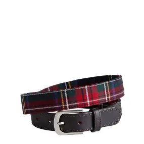 Bowsprit Belt Black Stewart Tartan