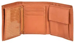 Boys Slim Compact Flap Id and Coin Pocket Trifold Wallet