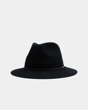 Brixton Men's Wesley Fedora Black