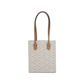 Cannes Vertical Tote MM in Champagne