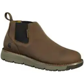 Carhartt Men's Millbrook 4" Soft Toe WP Wedge Work Boot- Brown- FM4000-M