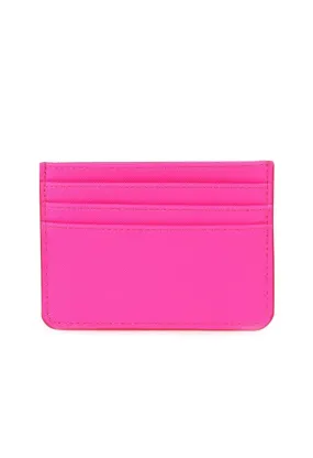 Caroline Card Holder-Neon Pink