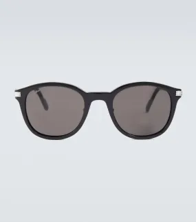 Cartier acetate round sunglasses, black