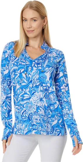 Cassi UPF 50  Lilly Pulitzer Popover, Blue Tang Flocking Fabulous