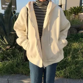 Casual Zip Hoodie