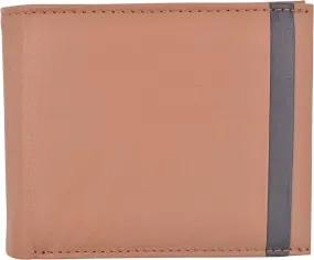 CAZORO Slim Wallet for Men Bifold Genuine Leather RFID Blocking Minimalist Stylish Front Pocket Mens Wallets (Camel)