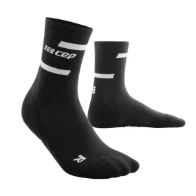 CEP Compression Men's The Run Compression Mid Cut Socks 4.0 - Black