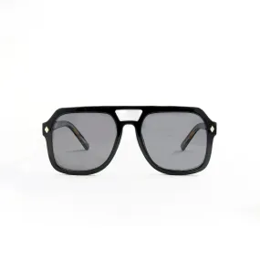 CG 903 Square Aviator Sunglasses Black