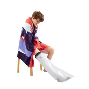 Children's Full Leg Cast Waterproof Protector - 8-10 yrs