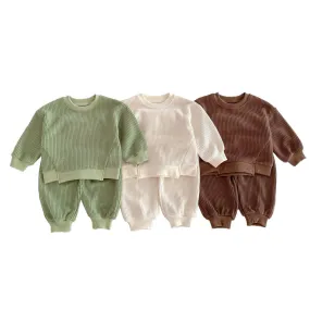 Children's Knitted Casual Sets