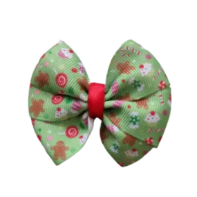 Christmas Hair Accessories - Bella Hair Bow Christmas Candy