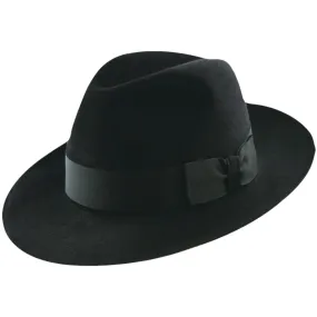 Christys' of London Hand Made Fur Felt Center Dent Fedora Hat