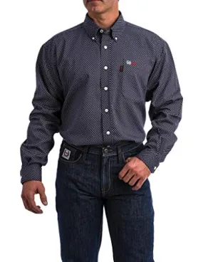 Cinch FR L/S Button Up Shirt - Navy 2011