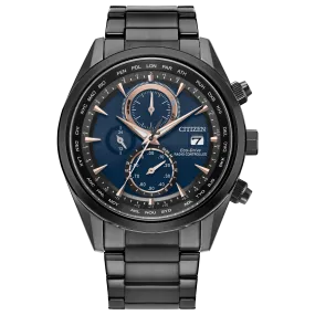 Citizen Eco Drive Sport Luxury A-T Black Watch AT8265-57L