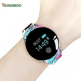 Color Touch Screen Smartwatch Motion detection Smart Watch Sport Fitness Men Women Wearable Devices For IOS Android