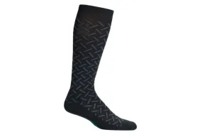 Compression Socks - Mephisto Men's - Herringbone Black